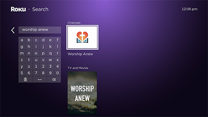 When you search for the app, it will have our Heart and Cross logo as the cover for the thumbnail.