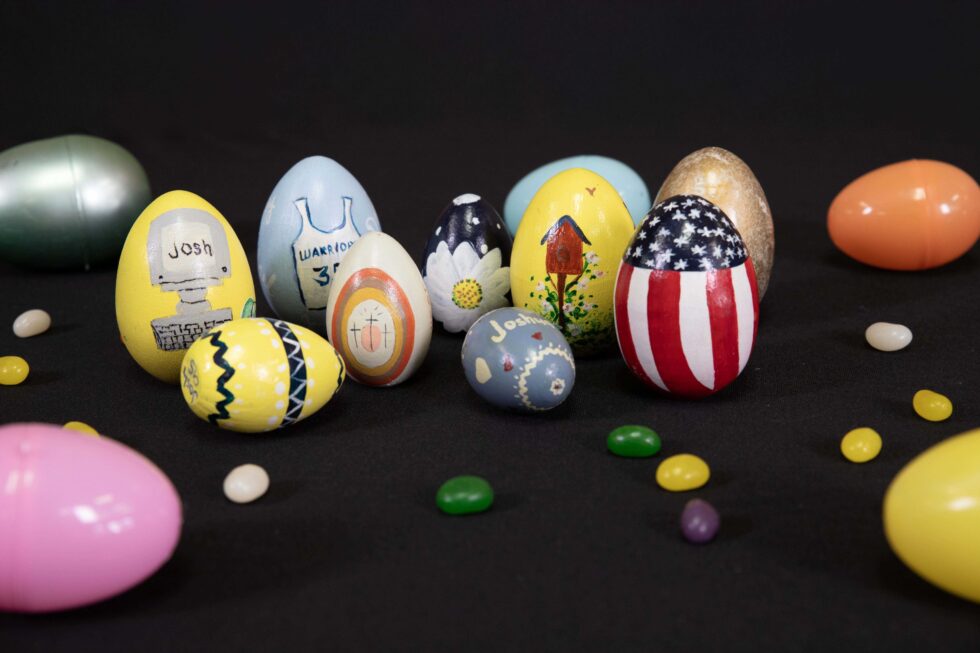 Easter Painted Eggs April 25