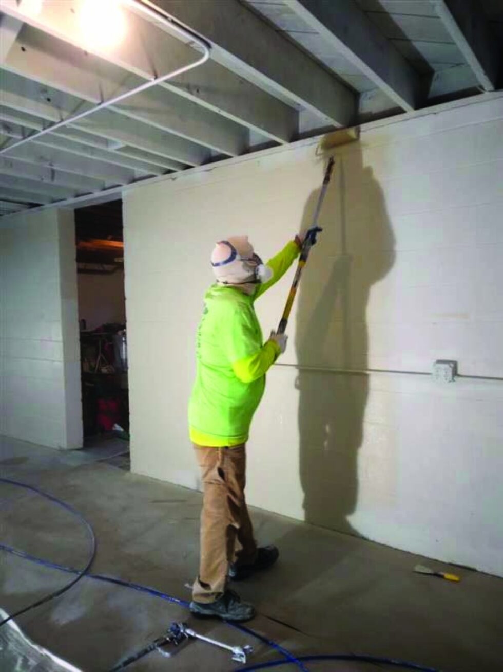 Jan 25 Basement Painting