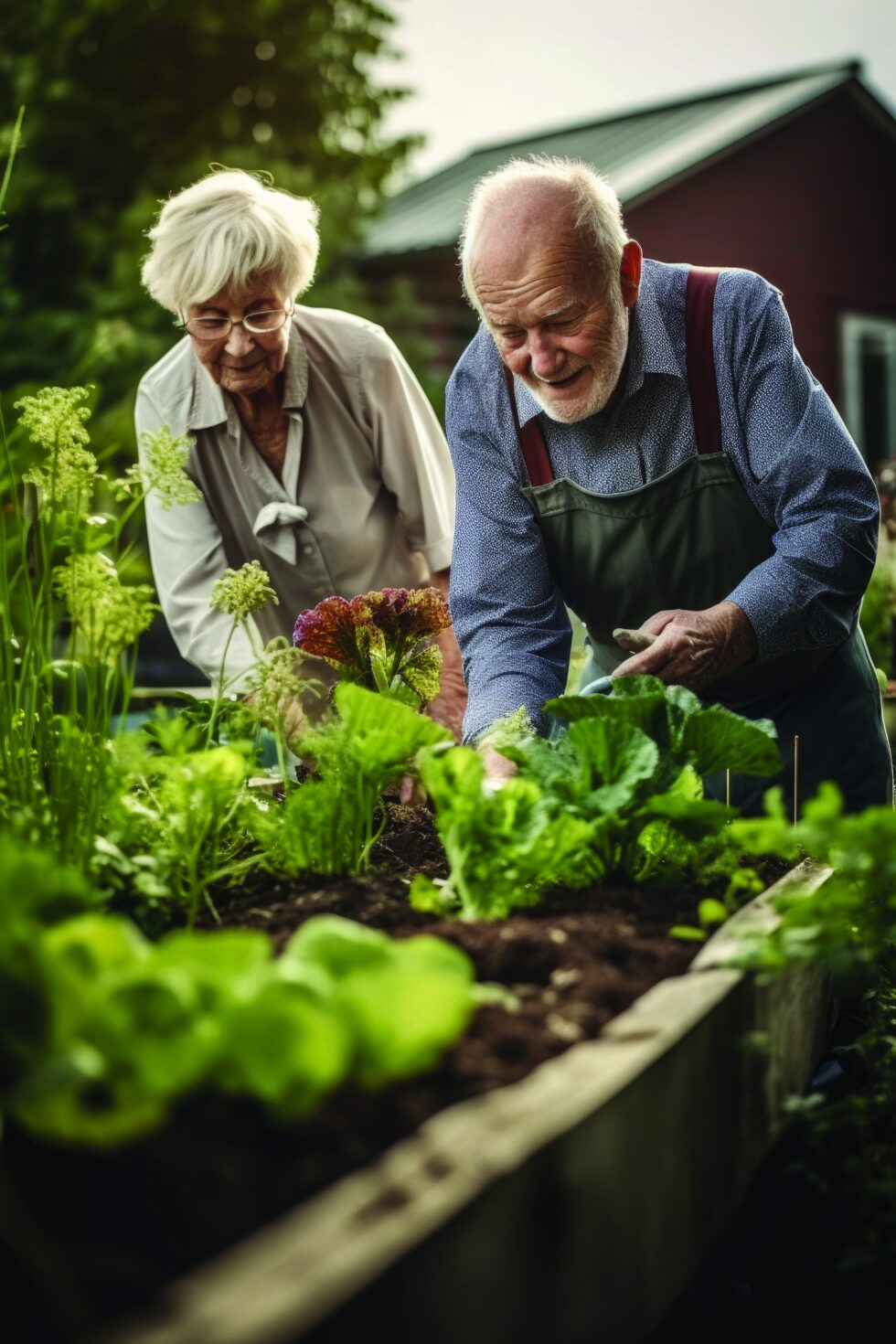 Seniors Gardening